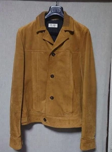 Saint Laurent Paris Trapper Suede Leather Jacket 44 Coat Shirt - Picture 1 of 7
