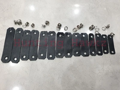 Falconry Standard Anklets Soft & Strong Cowhide Leather (pack of 2 pairs) - Image 1 of 4