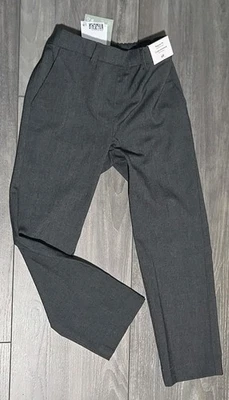 NWT - H&M Boys Straight Leg Suit Pants - Dark Gray - Size 5-6 Years - Image 1 of 4