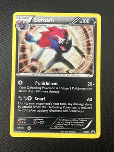 Tarjeta Pokémon Zoroark BW19 Promo Holo Raro Casi Como Nueva Casi Nuevo - Tamaño Regular - Imagen 1 de 2