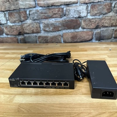 D-Link DGS-1100-08V2 8-Port Gigabit Managed Ethernet Switch READ - Image 1 of 4