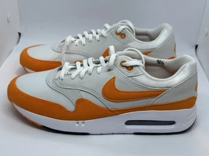Zapatos de golf para hombre talla 9,5 Nike Air Max 1 '86 OG cerámica naranja blanco DV1403-118 - Imagen 1 de 6