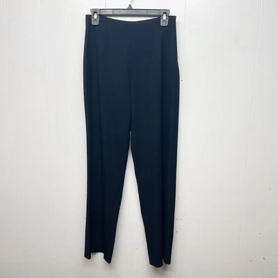 Pantalones de vestir negros para mujer Fabrizio Gianni elásticos de alta comodidad talla 6 informales oficina Foto 1 de 4