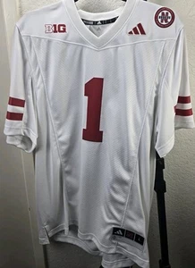 Adidas Nebraska Huskers Rot Large Fußball Trikot #1 - Bild 1 von 9