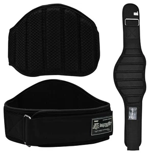 Weight Lifting Belt Neoprene 8” Gym Fitness Workout Belts Double Support Brace - Picture 1 of 14