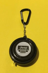 JEEP GIFT 6-Foot Black Pocket Tape Measure Carabiner FREE SHIPPING - Picture 1 of 2