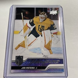 2023-24 Upper Deck Series 1 Jiri Patera RC #227 Young Guns GOLDEN KNIGHTS