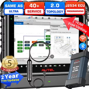 2025 Autel MaxiSys Ultra Lite MS919 MS909 TOP Diagnostic ECU Programming Tool - Picture 1 of 22