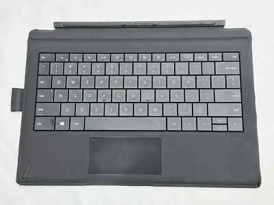 Genuine Microsoft Surface Pro 3 4 5 6 Black TypeCover Keyboard (1644/1709)*Read* - Image 1 of 4