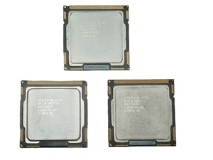 Lot of 3 Intel SLBLC Core i5-750 2.66GHz Quad Core 8MB Cache LGA1156 CPU's - Picture 1 of 3