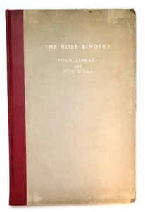 The Rose Bindery -Your Library and Our Work- Promotional Advertising Book - 1925 - Picture 1 of 6