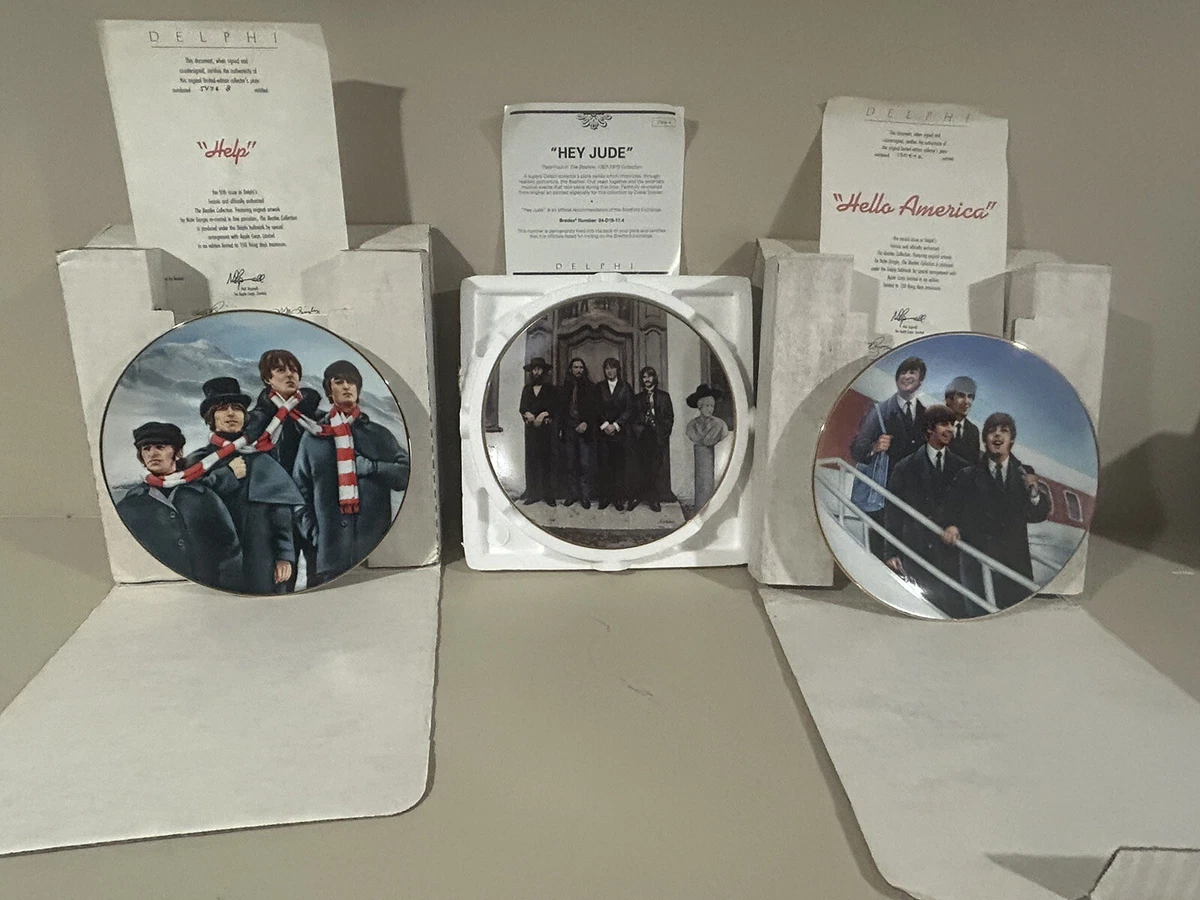 ビートルズ コレクション 記念プレート ビートルズ コレクション 記念プレート Beatles Plates In Bradford