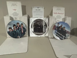 The Beatles Collectible Plates Lot of 3 Plates Made by Delphi Bradford Exchange - Picture 1 of 7