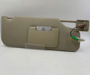 2007-2010 Lincoln MKX Passenger Sun Visor Beige Illuminated OEM A01B55043 - Picture 1 of 8