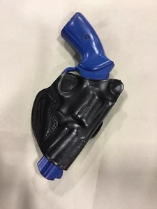 Lederholster für RUGER GP100 / S&W K oder L Rahmen Revolver - (7212 BLK) - Bild 1 von 4