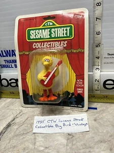Yellow Big Bird Red Guitar Pvc Figure Sesame Street Tara Toy in Package 3 inch - Picture 1 of 4