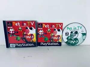 Pet In TV PS1 PlayStation 1 PAL - VGC - Fast Post - Bild 1 von 6