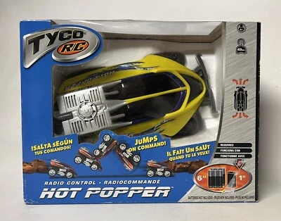 Vintage Tyco RC Hot Popper Stunt Car Remote Control Toy NEW - Image 1 of 3