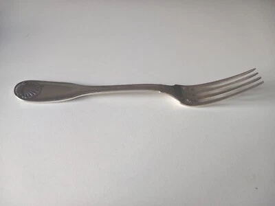 1 Forchetta da Tavola Metallo Argentato christofle Modello Conchiglia Vendome - Immagine 1 di 4