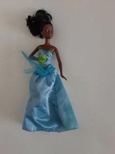 Disney RARE Blue Dress Tiana Princess And The Frog 12 Inch Doll - Picture 1 of 4