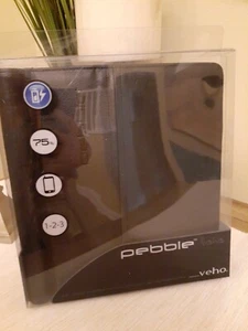 New Pebble Folio Executive Leather Ipad 1 2 3 w Rechargeable Battery - Picture 1 of 5