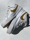 Nike Women's Court Royale Size 9 Sneakers White Gold  Ao2810-109