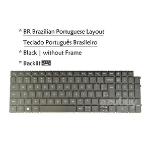 Teclado BR Português for Dell Vostro 3510 3515 3520 3525 3530 3535 5510 Backlit - Picture 1 of 8