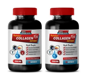 heart health pills - COLLAGEN 3000MG - collagen peptides hydrolyzed 2B - Picture 1 of 12