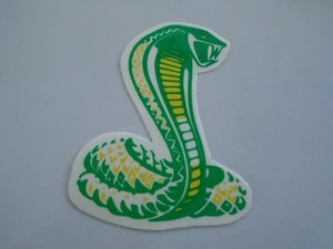 1977-78 Reproduction Ford Mustang Cobra 2 Deck Lid Snake Decal Green/Yellow - Bild 1 von 1