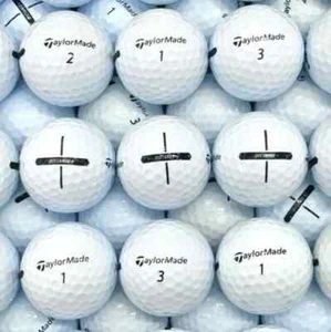 TaylorMade Distance+ Used Golf Balls AAAAA 5A 50 Balls Low Compression Bulk - Picture 1 of 8