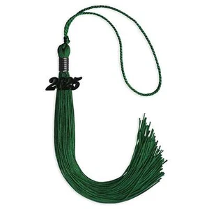 Borla verde graduación Endea con gota de fecha negra - Imagen 1 de 21