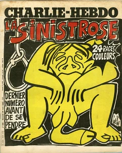 "CHARLIE-HEBDO n° 489 du 26/3/80  Gébé: LA SINISTROSE" SPÉCIAL 24 PAGES COULEURS - Picture 1 of 22
