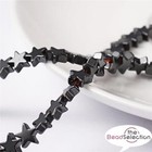 PREMIUM QUALITY STAR HEMATITE BEADS 6mm 65 per bag HEM29