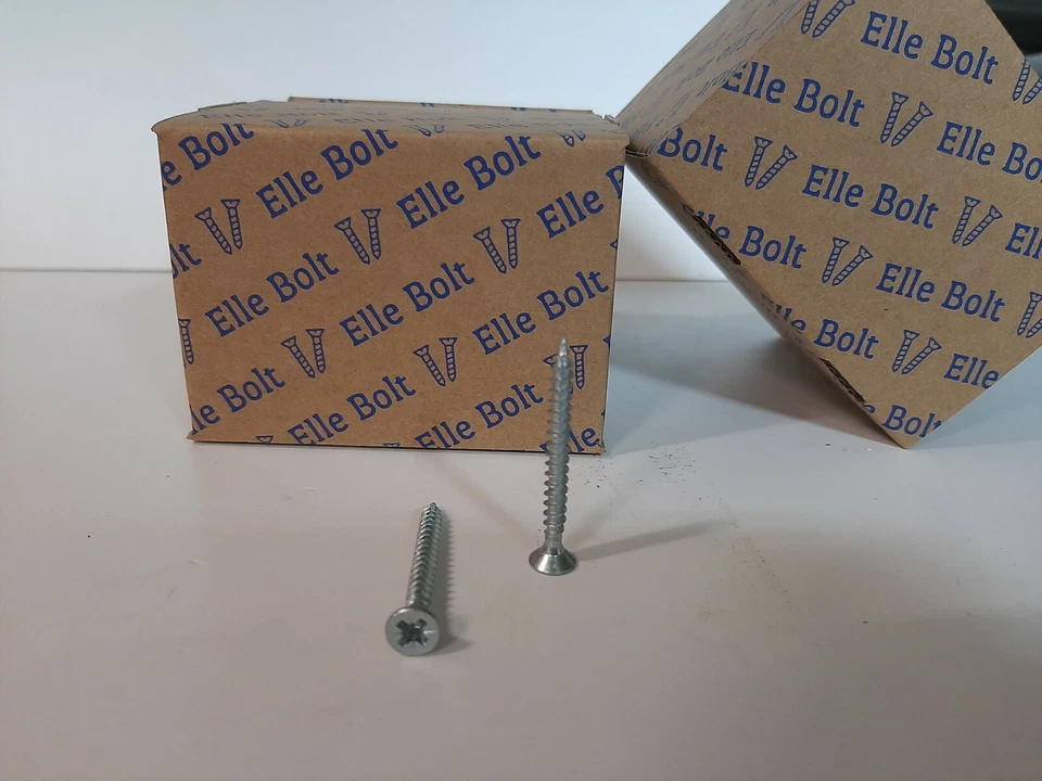 Viti legno testa cava zincata misure da 3 - 3,5 - 4 viti per truciolato panelvit - Immagine 1 di 1