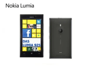 Nokia Lumia 925 w kolorze czarnym atrapa telefonu komórkowego - rekwizyt, dekoracja, wystawa - Zdjęcie 1 z 2