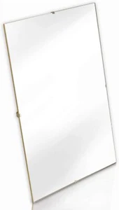6" x 8" Glass Clip Frame Photo Picture Poster Frameless Frame Wall Mountable - Picture 1 of 7