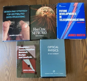 Prentice Hall Lot of 5 Fiber Optic Networks Optical Physics Design & Strategy - Picture 1 of 24