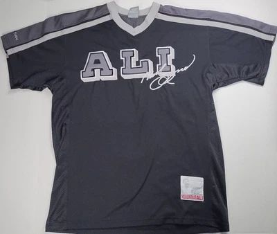 Vintage Y2K Platinum FUBU Muhammad Ali Men's XL Jersey Black/Grey/Silver - Image 1 of 4