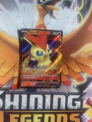 Victini V SWSH104 SWSH: Sword & Shield Promo Cards Holo card - Image 1 of 2