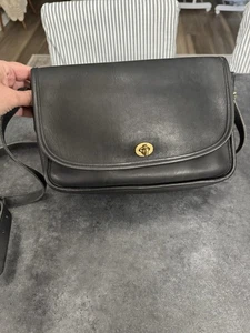 Coach 9790 Vintage City Umhängetasche schwarz Leder - Bild 1 von 15
