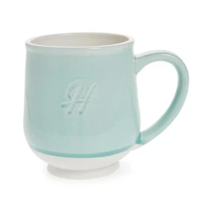 Tag Reactive Speckle Monogram Mug, Size One Size - Blue/green Monogram H - Picture 1 of 3