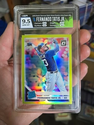 2019 Panini Donruss Optic Rated Rookies Fernando Tatís Jr. #84 Holo Prizm (RC) Foto 1 de 3