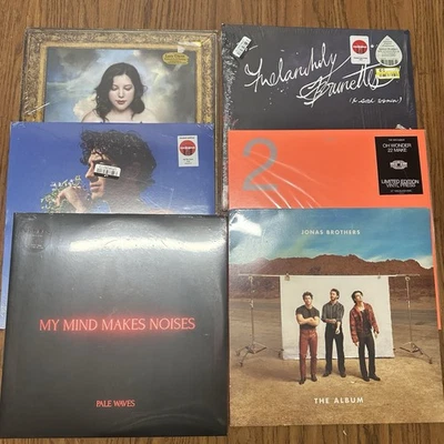 Vinyl Record Bundle - Pop / Indie Joe Jonas Brothers Lot 22 Make Lucy Dacus LP - Image 1 of 4