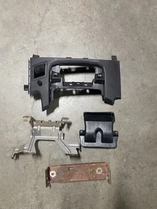 2011-2016 FORD F250 F350 F450 SUPERDUTY CENTER CONSOLE FLOOR & DASH BRACKET TRIM - Picture 1 of 2