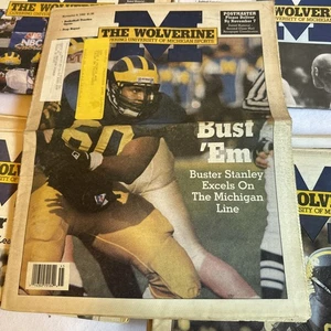 Vintage The Wolverine Zeitung U Of M Buster Stanley Trish Andrew November 1992 - Bild 1 von 14