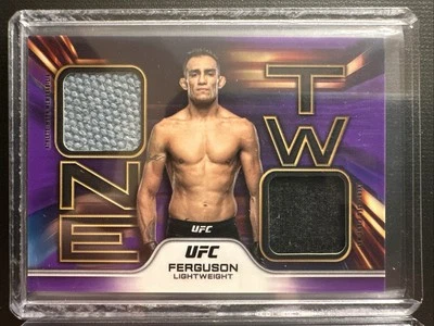 2020 Topps UFC Knockout - Tony Ferguson Purple 1-2 Combo Relics  #CR-TF  10/25 - Image 1 of 2