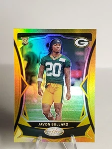 Fútbol americano certificado 2024 Javon Bullard novato oro/25 Green Bay Packers radiocontrol - Imagen 1 de 3