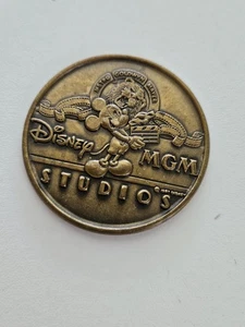 Vintage 1989 Disney MGM Studios LE Cast Member Grand Opening Commemorative Coin - Picture 1 of 2