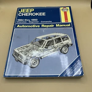 1984-1993 Jeep Cherokee Wagoneer Comanche Haynes Repair Service Shop Manual - Picture 1 of 15