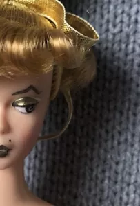 Barbie Vintage Reproduction Doll Repaint Honey Blond She Means Business! OOAK - Picture 1 of 23